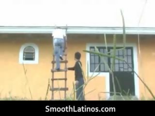 Glorious omosessuale latinos avendo omosessuale sporco video