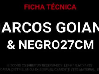Marcos goiano - grande negra putz 27 cm caralho mim sem preservativo e ejaculação interna
