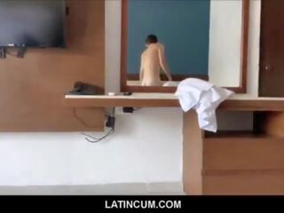 LatinCum&period;com - Latin Hotel Worker schoolboy Fucked By Hunk Latino Octavio